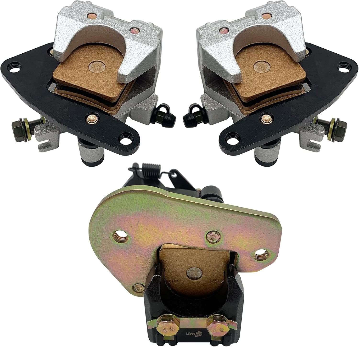 Front & Rear Brake Calipers for Honda TRX400EX TRX400X 2005-2014