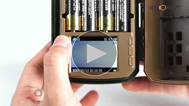 K&F Concept トレイルカメラ 防犯カメラ 監視暗視カメラ Amazon.co.jp: K&F Concept トレイルカメラ 防犯カメラ 監視暗視