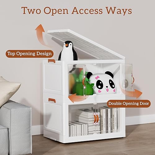 Miniatura 3 de LONTAI Storage Cabinet with 5 Drawers, Kitchen Pantry Cabinet, Wardrobe Closet, Kitchen Bathroom Cabinet, Kitchen Storage Cabinet with Doors, Tall