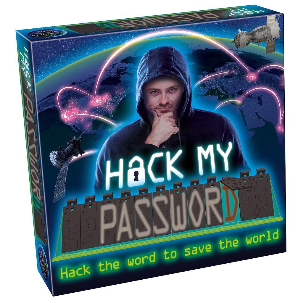 Tactic Games Hack My Password Board Games Fun Activity 2 Players Ages 8+yrs New