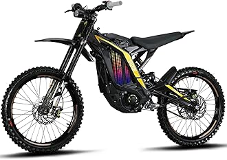 Electric Motorcycle Bike for Adults, Electric Dirt Bike 8000W(Peak) Mid-Mounted Motor 72V/30AH Removable Battery, Max Speed 50MPH/76Miles Off Road Electric Mountain Bike, Dual LED Headlight