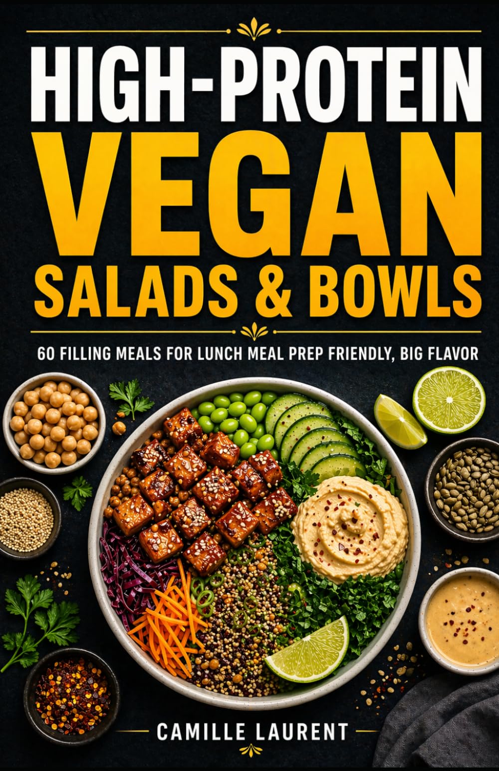 High-Protein Vegan Salads & Bowls 60 Filling Meals for Lunch, Meal Prep, and Big Plant-Based Flavor: Easy protein-packed vegan recipes with bowls, ... prep ideas for satisfying everyday lunches