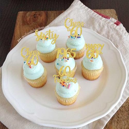 Miniatura 215 de Rsstarxi Paquete de 30 adornos para cupcakes de 15 cumpleaños con purpurina Mis Membrillo 15 desde 2010 Feliz 15º Cupcake Toppers Quince Cheers to