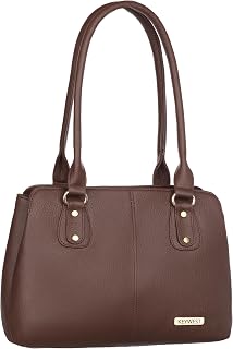Keywest Women's Penguin Satchel Tote Handbag for Women | Ladies purse | Stylish Shoulder Bag | Gift For Woman | Brown Price In India
