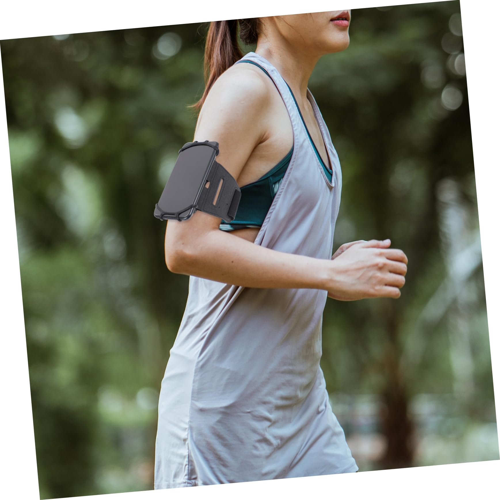 Gadpiparty 5pièces Brassard De Téléphone Rotatif Élastique pour Sport Et Activités Extérieures pour Poignet Et Bras Compatible avec Smartphones