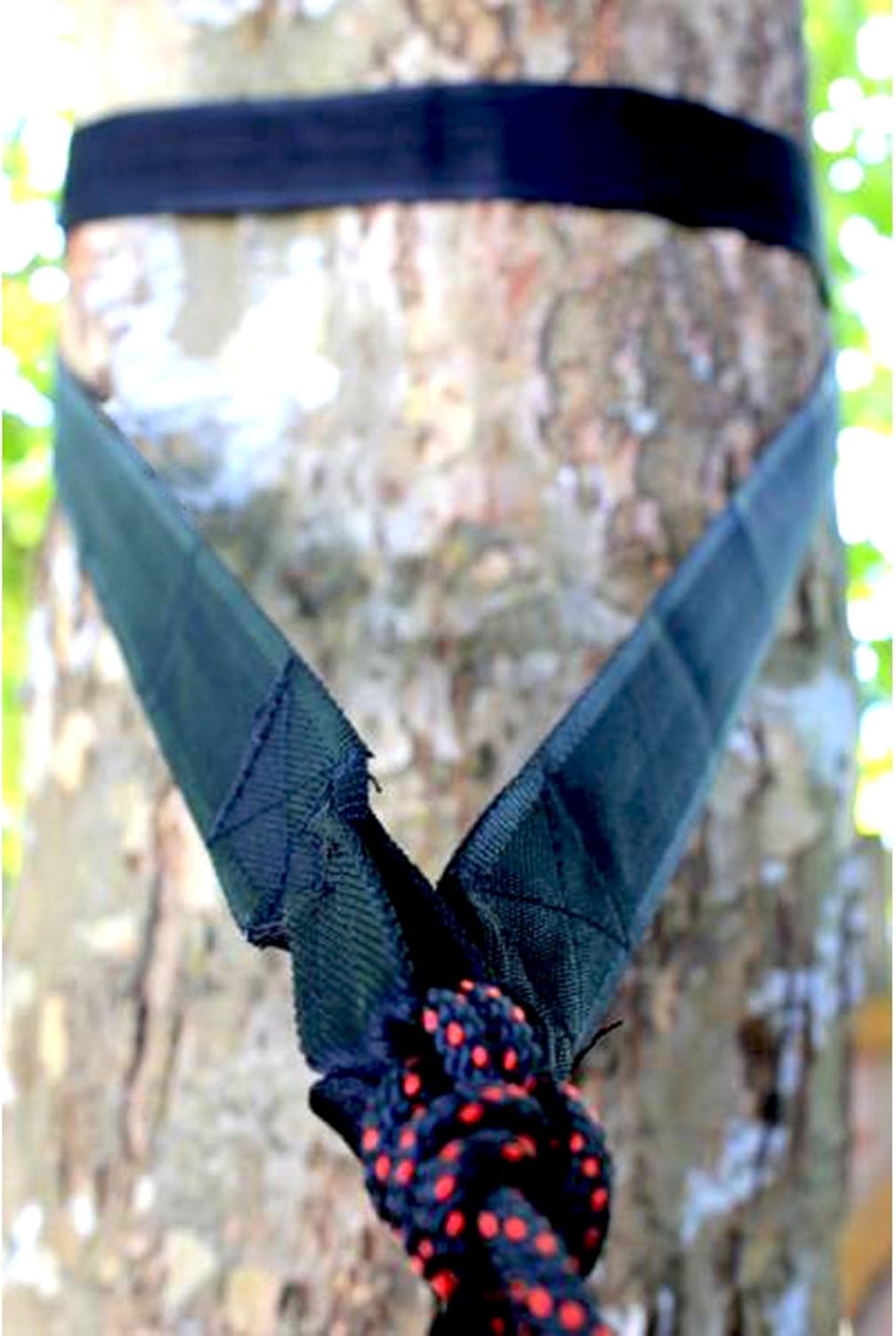 Hammock Bliss Tree Straps - Hang Any Hammock with Ease - Fast Setup - Extra Wide - Super Strength - Amazingly Lightweight - Only 3 oz 5 71Rtsm3J5uL. AC SL1500