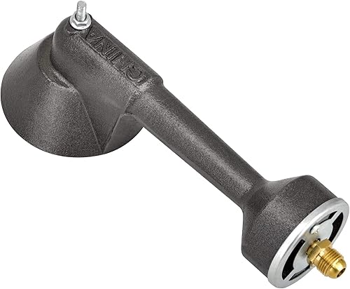 Miniatura 2 de onlyfire Quemador redondo de reemplazo de hierro fundido de propano de alta presión con orificio de latón