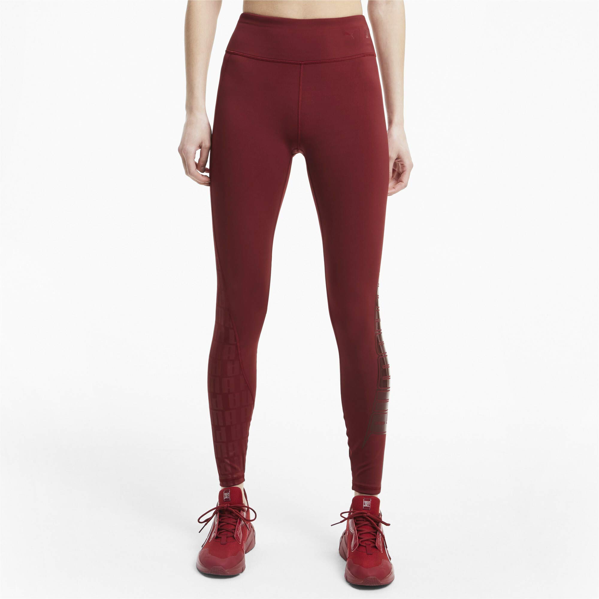 PUMA Damen, Train First Mile Mono Full Tight Leggings