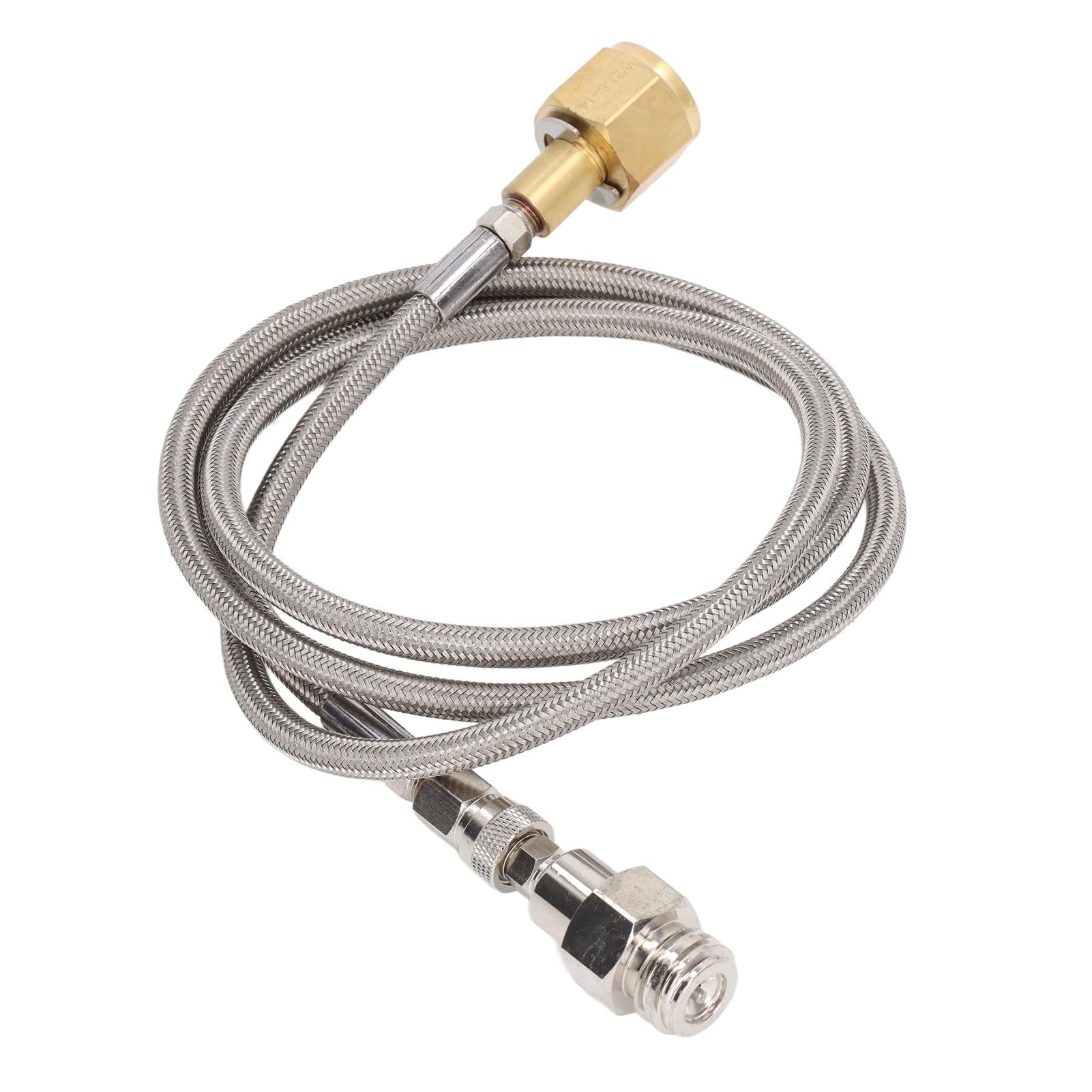 Naroote Soda Refill Adapter, Durable CO2 Cartridge Connector, Simplifies