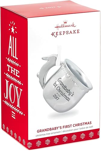 Miniatura 4 de Hallmark 1995QGO1245 Adornos navideños para el primer recuerdo de Navidad del nieto del bebé