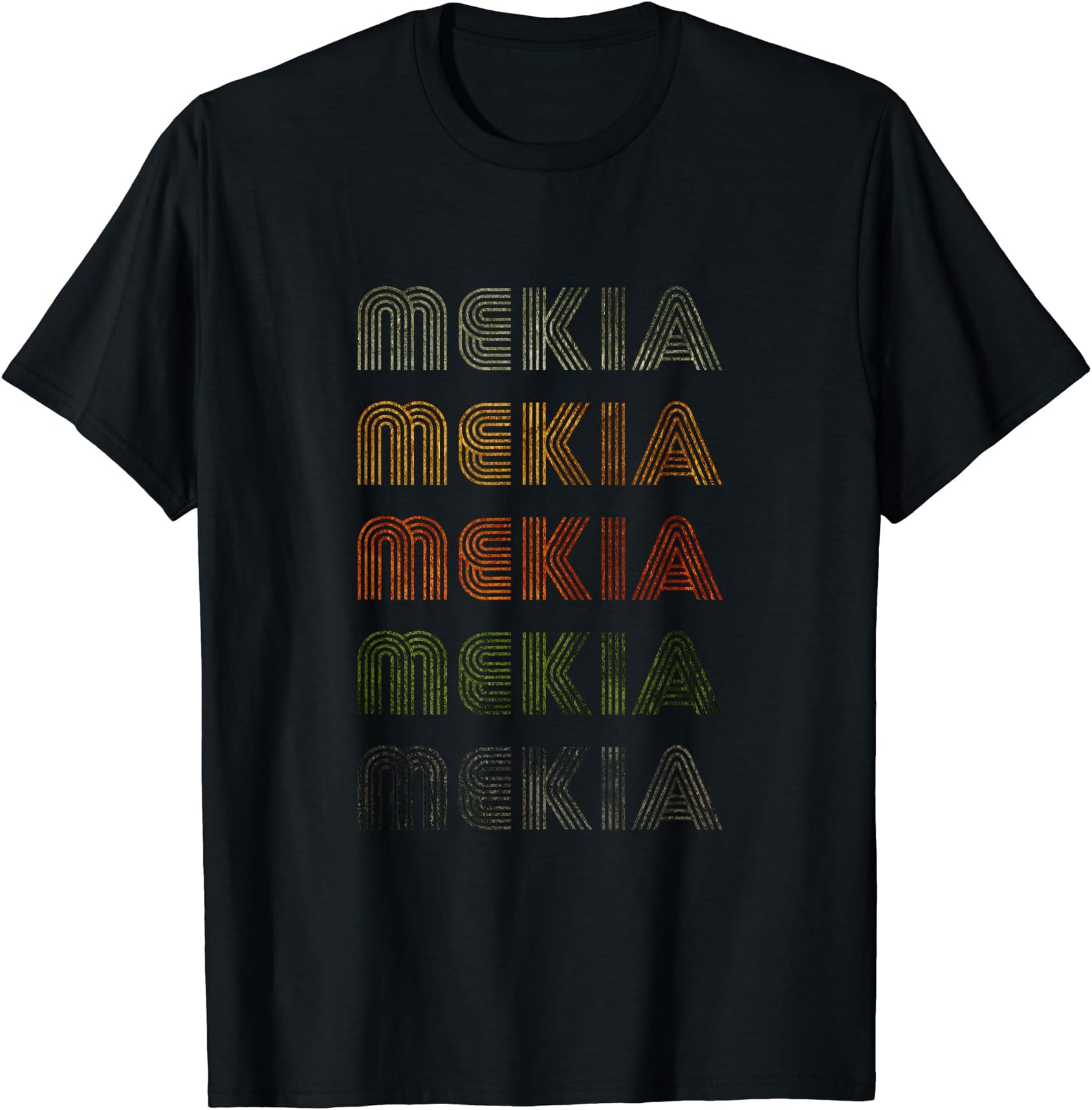 Love Heart Mekia Tee Grunge Vintage Style Black Mekia T-Shirt