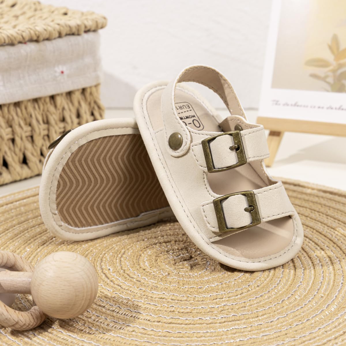 CENCIRILY Infant Baby Boys Girls Summer Beach Sandals Anti-slip Rubber Soft Sole Lightweight Breathable Athletic Toddler First Walking Shoes