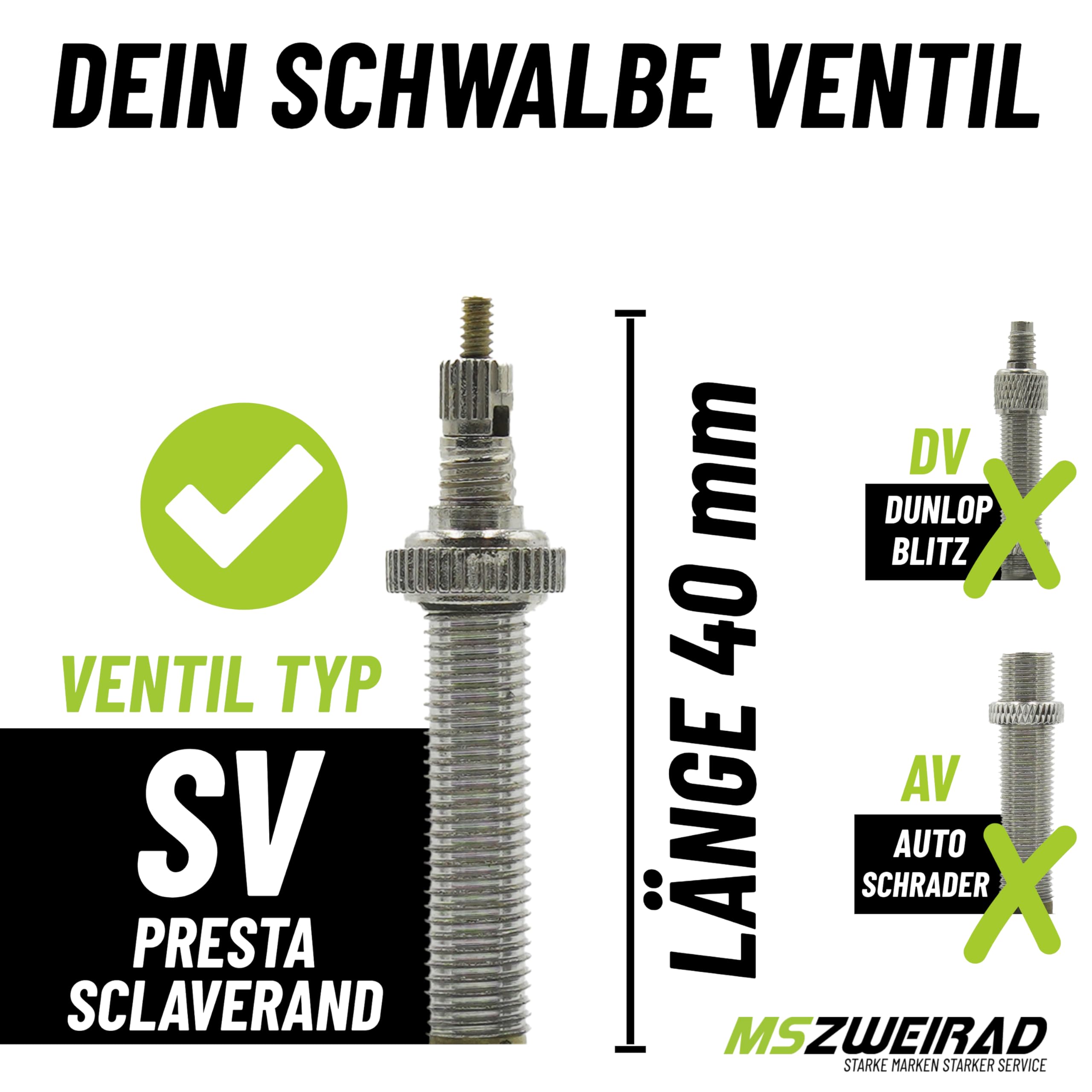 Schwalbe Chambre à Air - No. 19L - 27.5/29" | AV - Foto 8