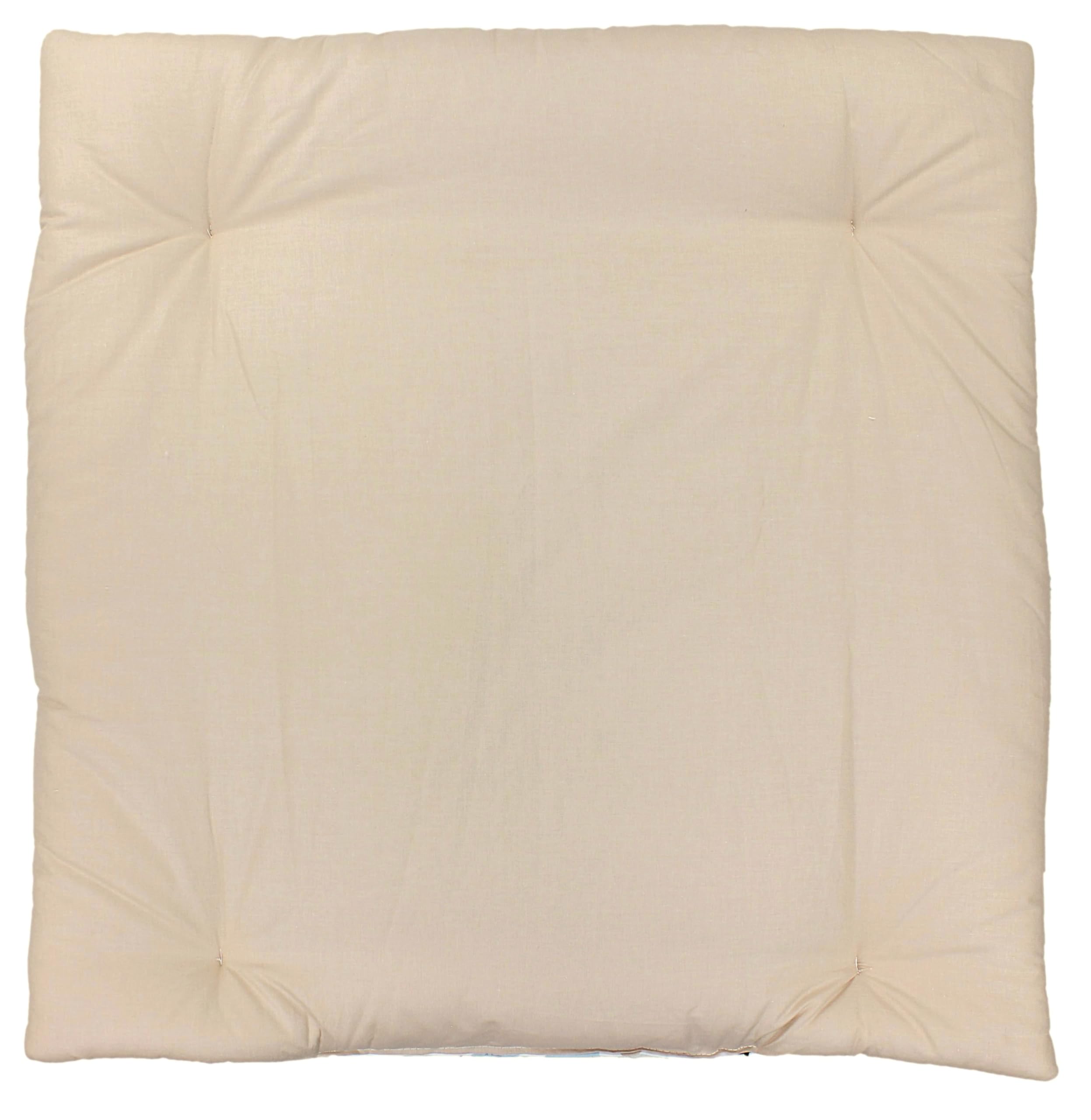 TupTam Colchón para Cambiador con 2 Fundas der Rizo, Bebé ANK019, Jirafa Beige, 76 x 76 cm — view 5