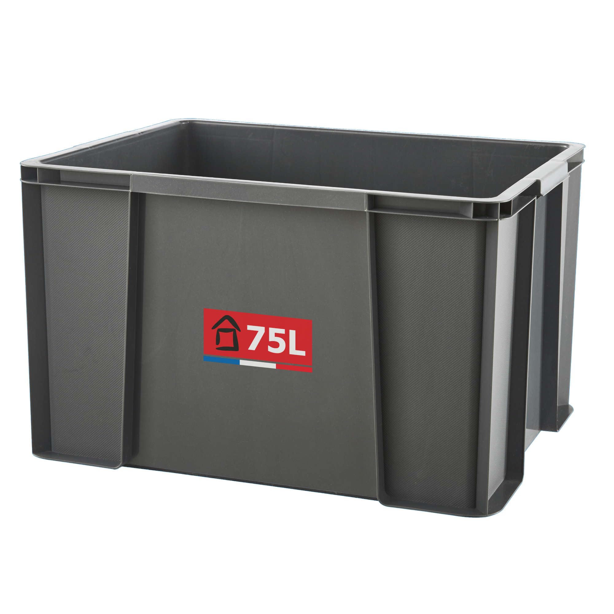 Sundis MASTER BOX, 75L - Modular and stackable - Anthracite grey