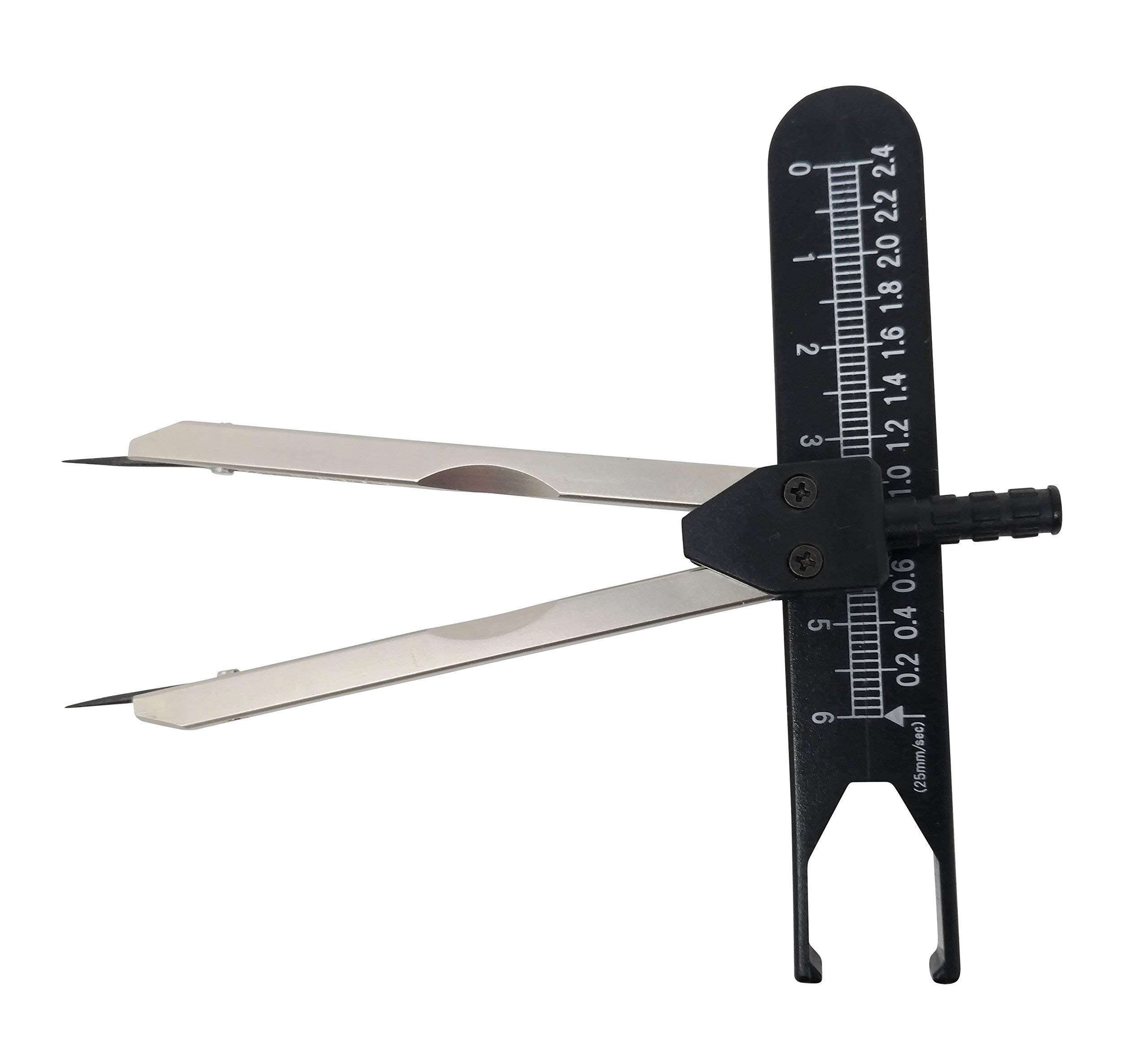 EKG Caliper Black ECG Calipers Electrocardiogram Divider for Nursing