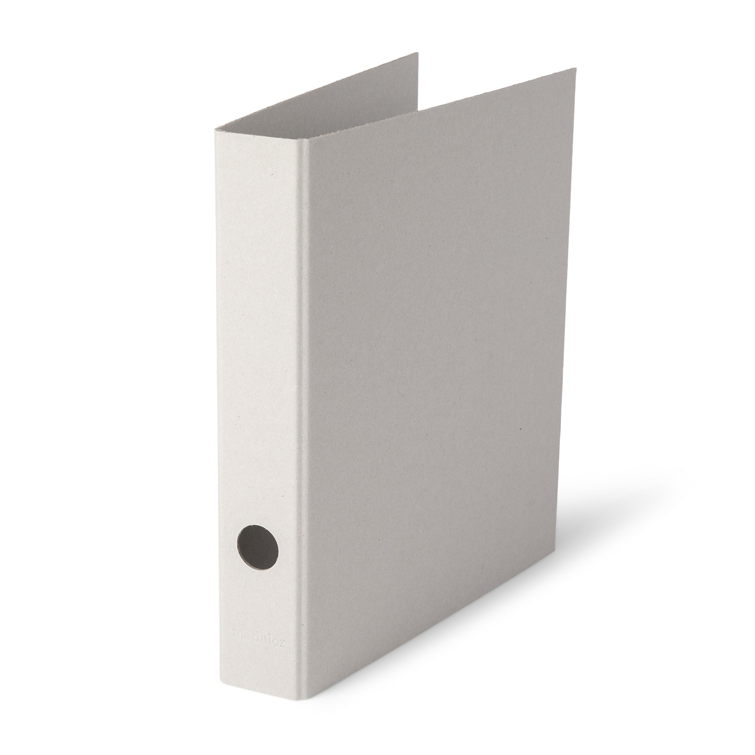 Ordner DIN A4 - mit 50 mm Rückenbreite, 10er-Set, Grau | Ordner aus unkaschierter Buchbinderpappe, FSC/PEFC-zertifiziert; mit Hebelmechanik und Tippklemmer
