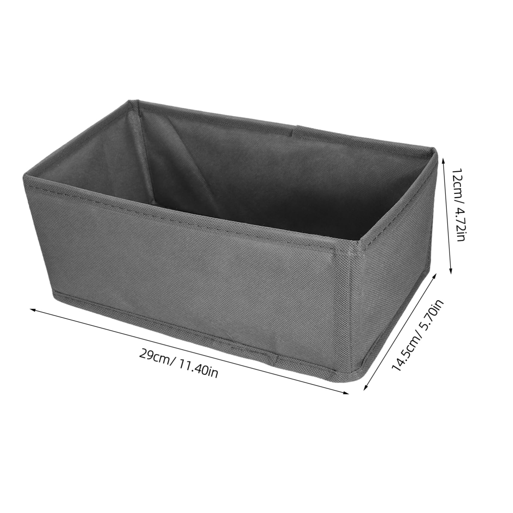 TOPBATHY Organizador de Ropa 6 Piezas Compartimentos Independientes para Cajones y Armarios