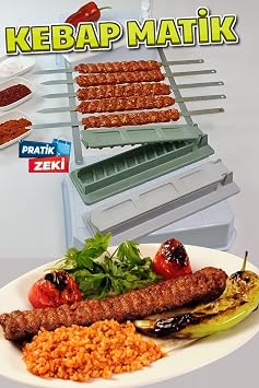 Kebaptatic Adana Urfa Kebab Mold Apparatus Practical Quick Kebab Machine Box Kebab Matik Mold