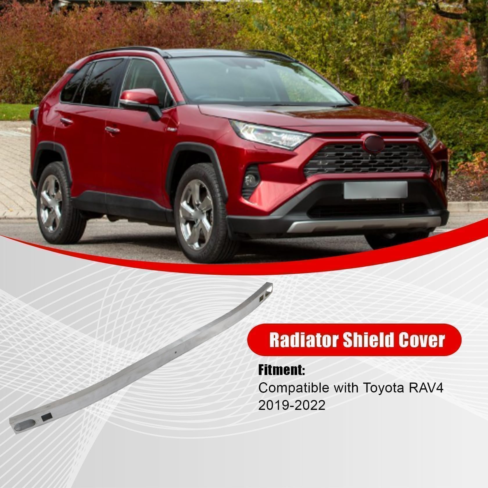Amazon.com: FZJDSD Chrome Front Lower Bumper Reinforcement Bar