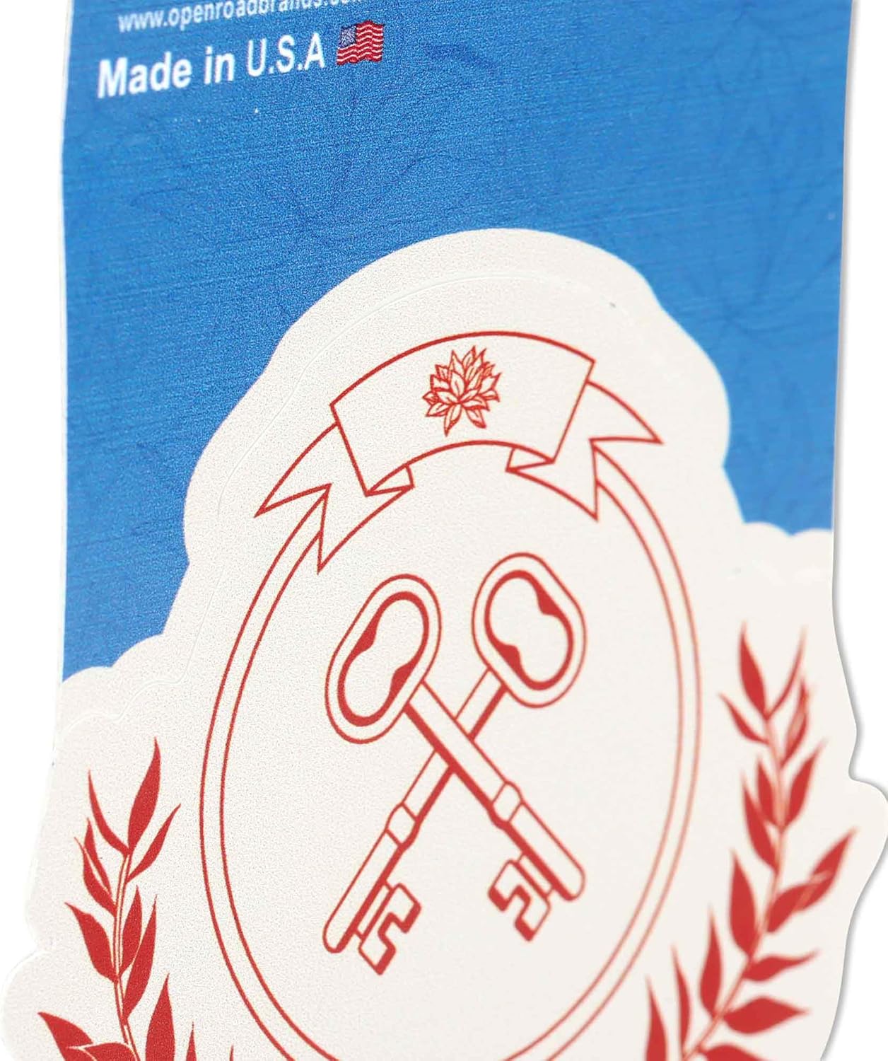 The White Lotus TV Series Adhesive Vinyl Decal – Fun White Lotus Sticker for Car, Water Bottle or Laptop - Image 4