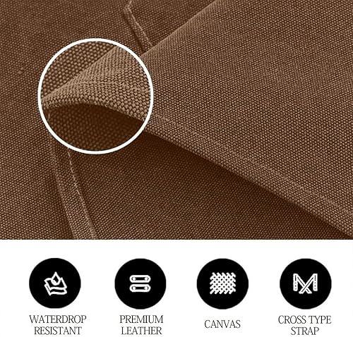 Miniatura 4 de Delantal de cocina para el hogar, cocina, horneado, jardinería para mujeres y hombres