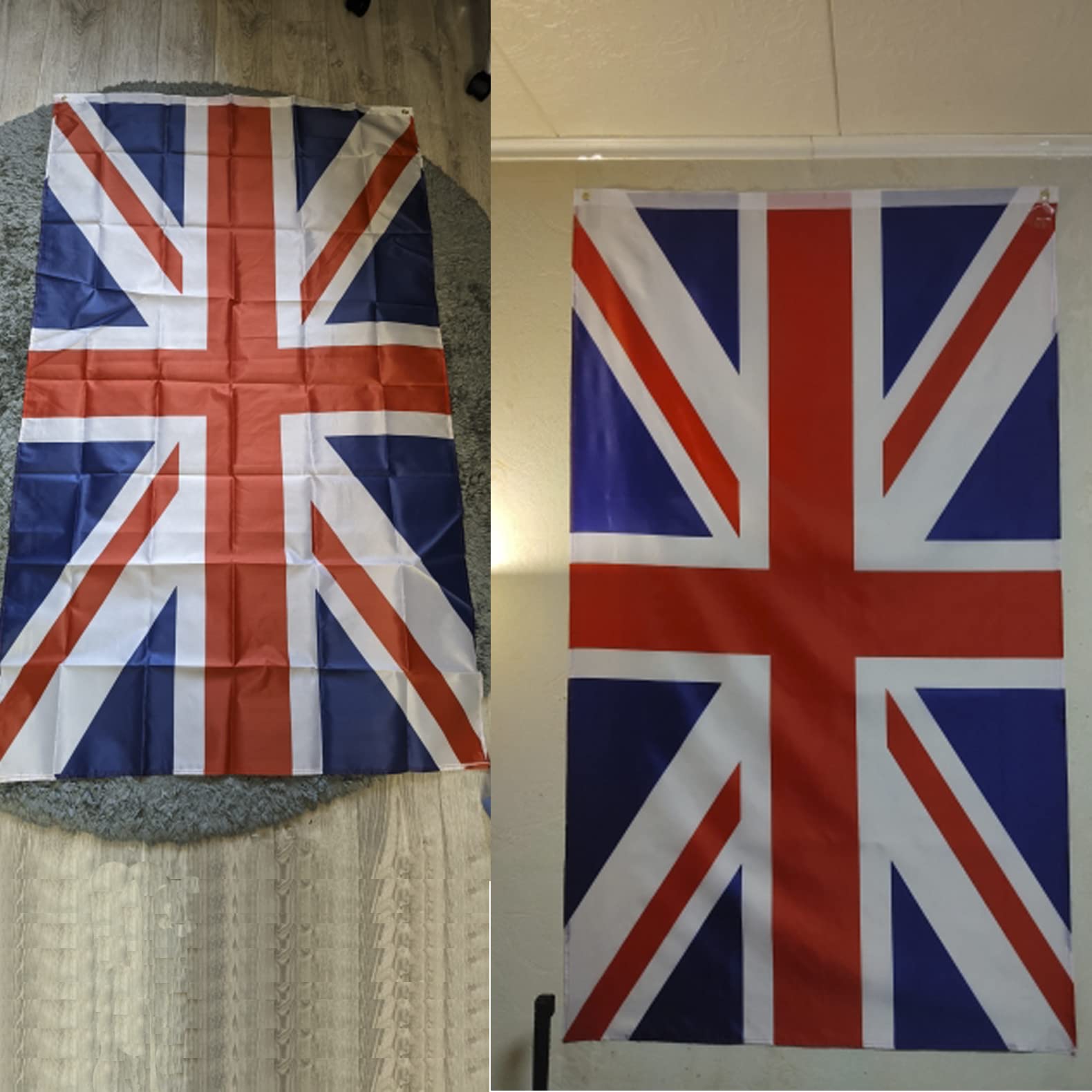 はる　MINIイギリス国旗デザイン ボール 2個セット i-echigoya_england-emblemb