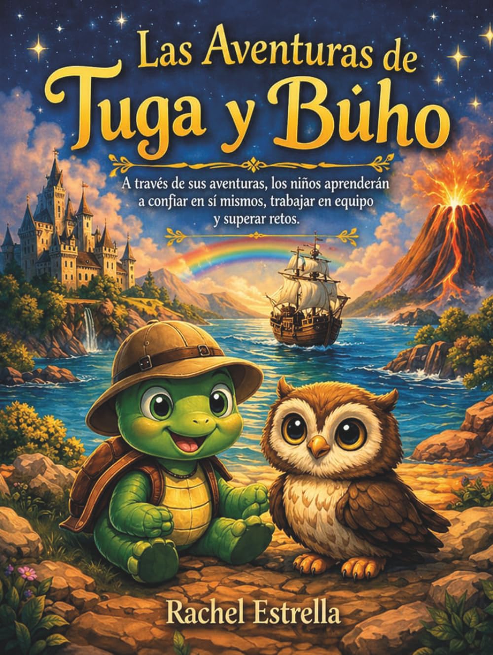 Las Aventuras de Tuga y Buho: A través de sus aventuras, los niños aprenderán a confiar en sí mismos, superar retos y lograr objetivos en equipo (El Secreto de la Lámpara Mágica)