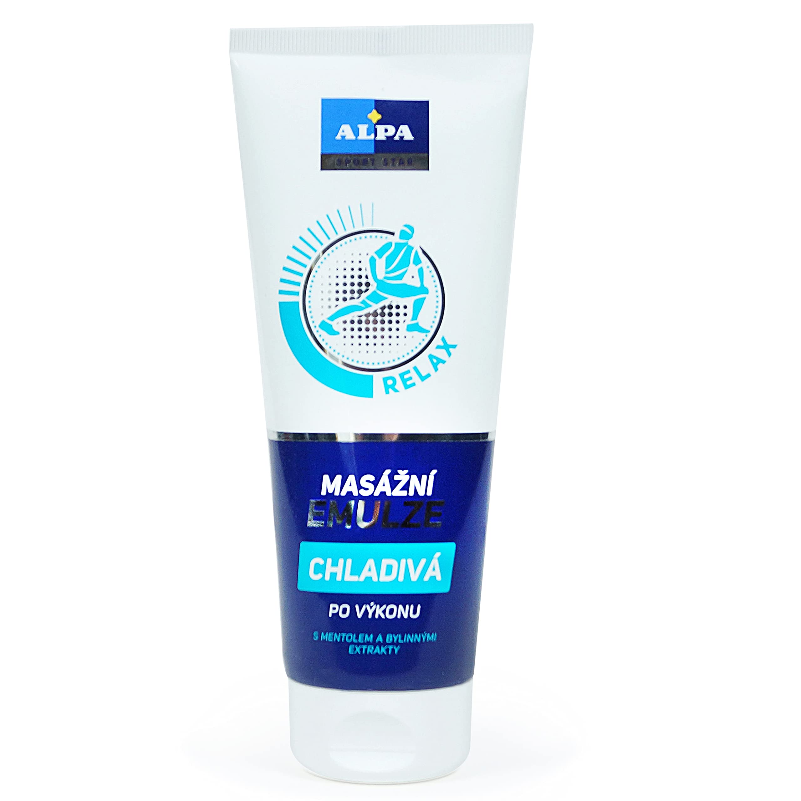 ALPA Emulsion KÜHLEND – Massageemulsion mit Menthol und Kräuterextrakten 210ml