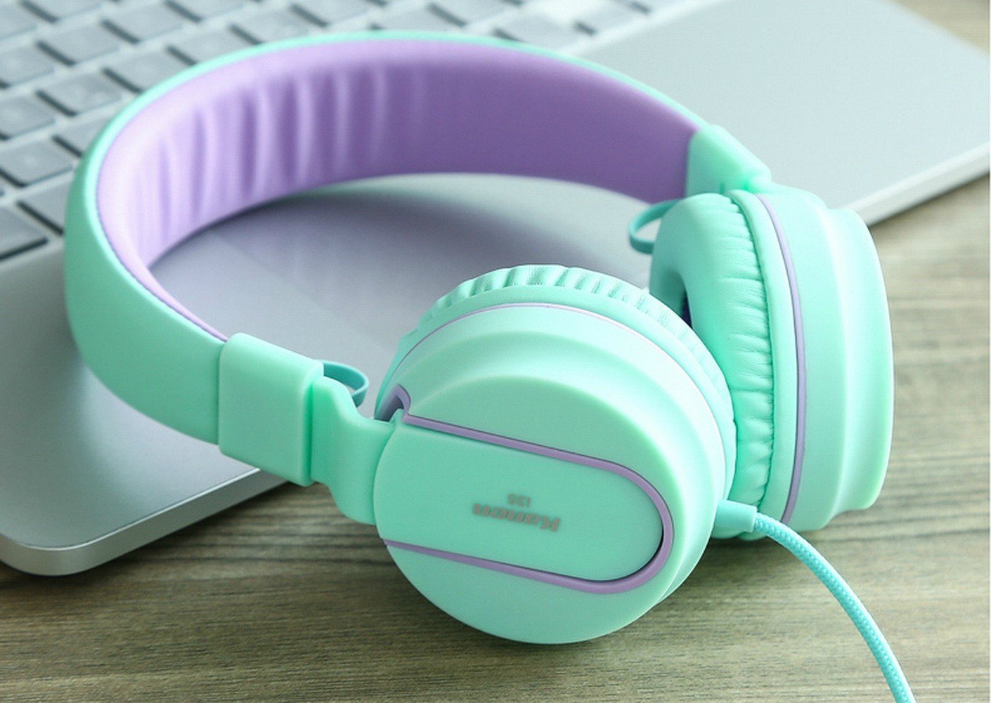 Kanen I35 Fashion pieghevole isolamento acustico – Cuffie sovrauricolari con Enhanced Bass, Microfono