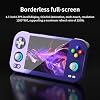 Consola de juegos retro portátil Anbernic RG 476H, consola de juegos retro RG 476H, pantalla IPS multitáctil de 4.7 pulgadas, Android 13, procesador Unisoc T820, RG476H compatible con salida DP 1080p, WiFi, Bluetooth, color índigo 5