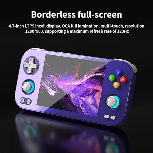 Miniatura 3 de RG 476H Retro Handheld Game Console RG 476H Retro Game Console 4.7 inch IPS Multi-Touch Screen 128G UFS2.2 Android 13 Unisoc T820 Processor RG476H