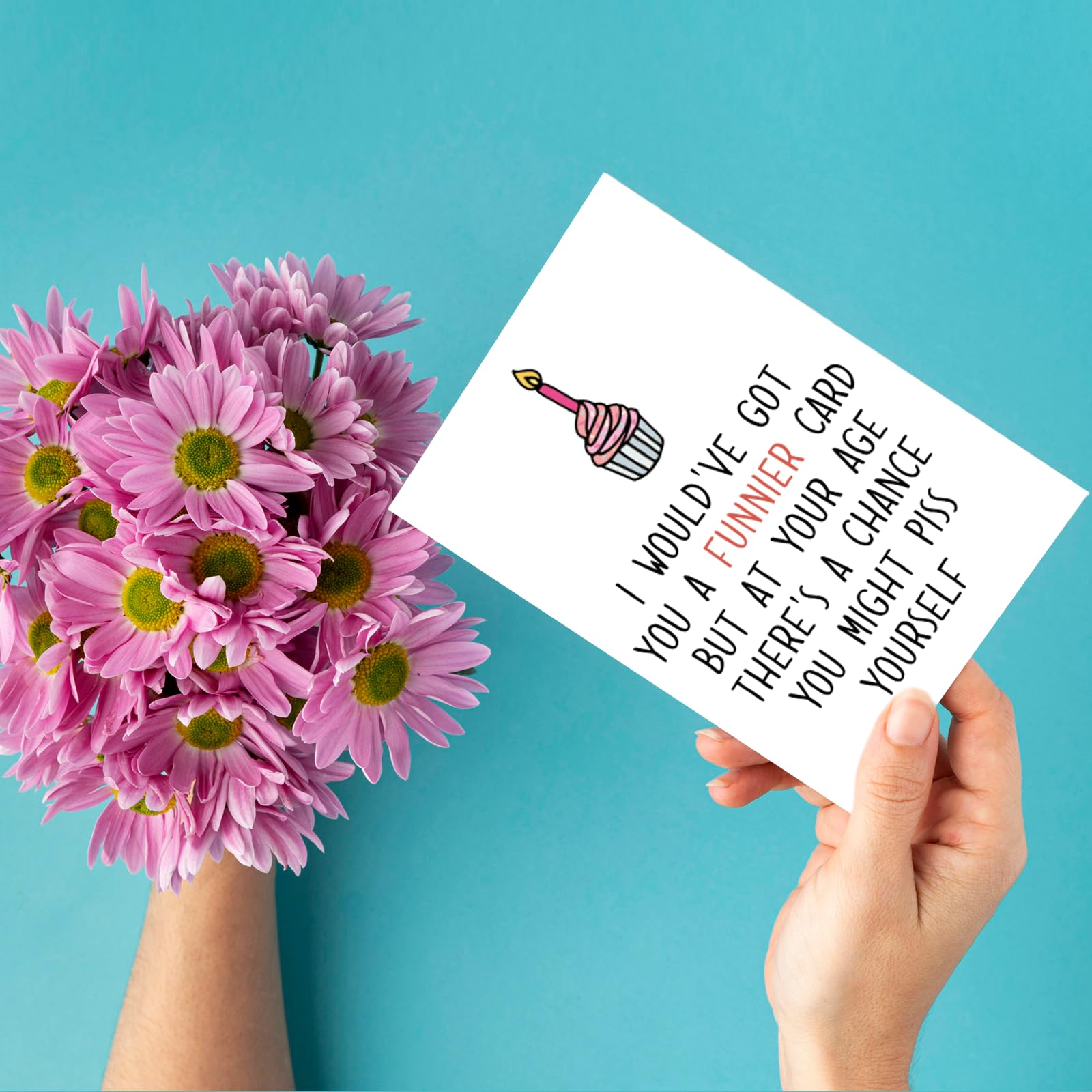 Sister Birthday Card Rude Happy Birthday Greeting Card Funny With Age A
