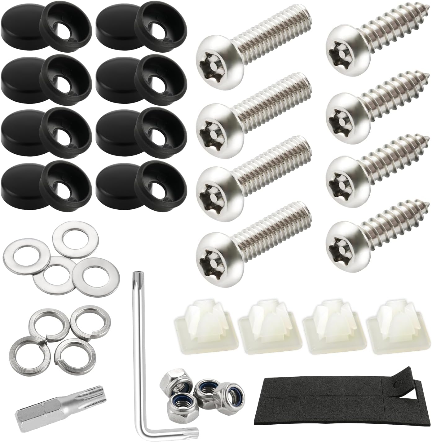 8 Best Anti-Theft License Plate Screws That Actually Work In 2026 - Foto 3