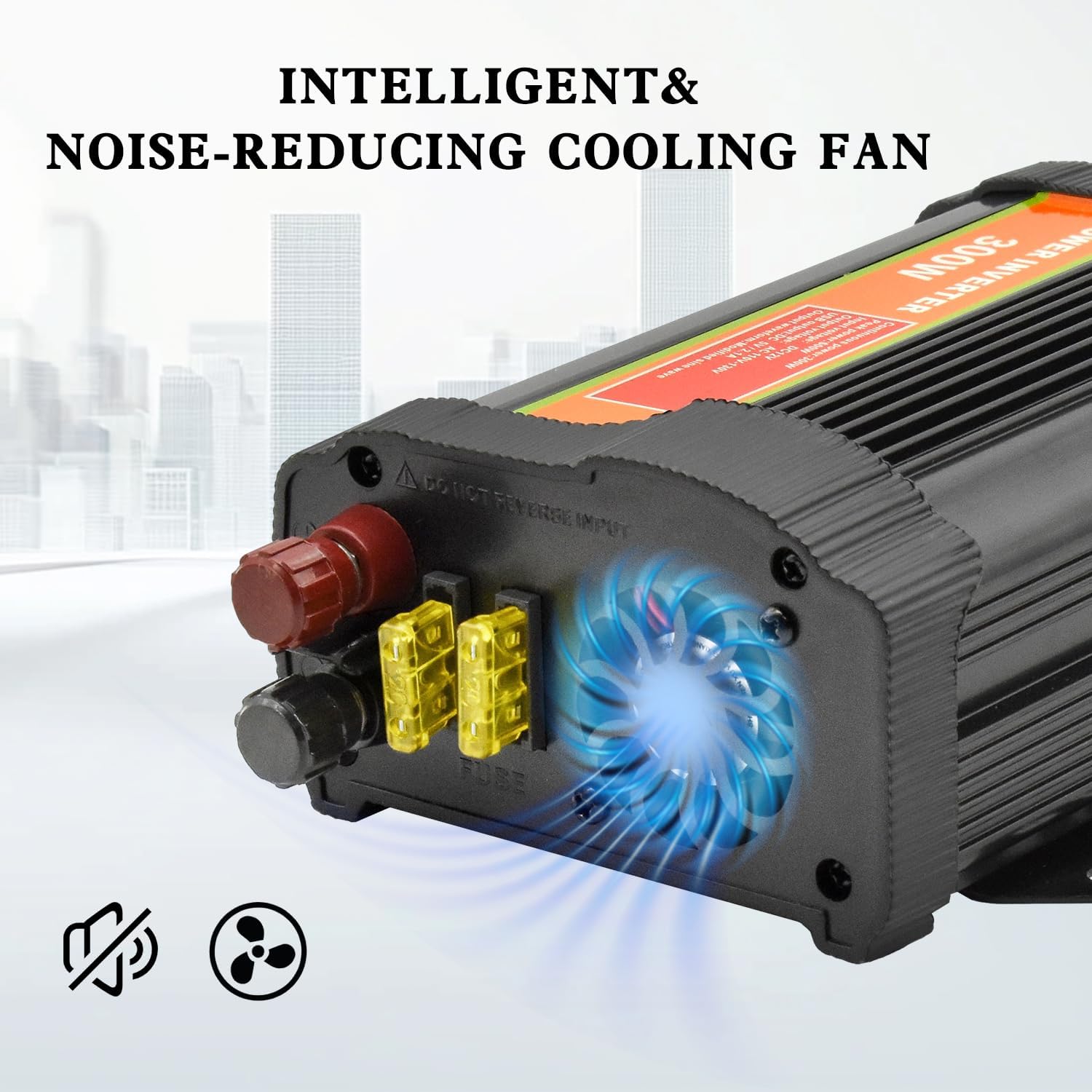 300 Watt Power Inverter dc to ac 12V to 110V Converter Charger for car RV (300W)