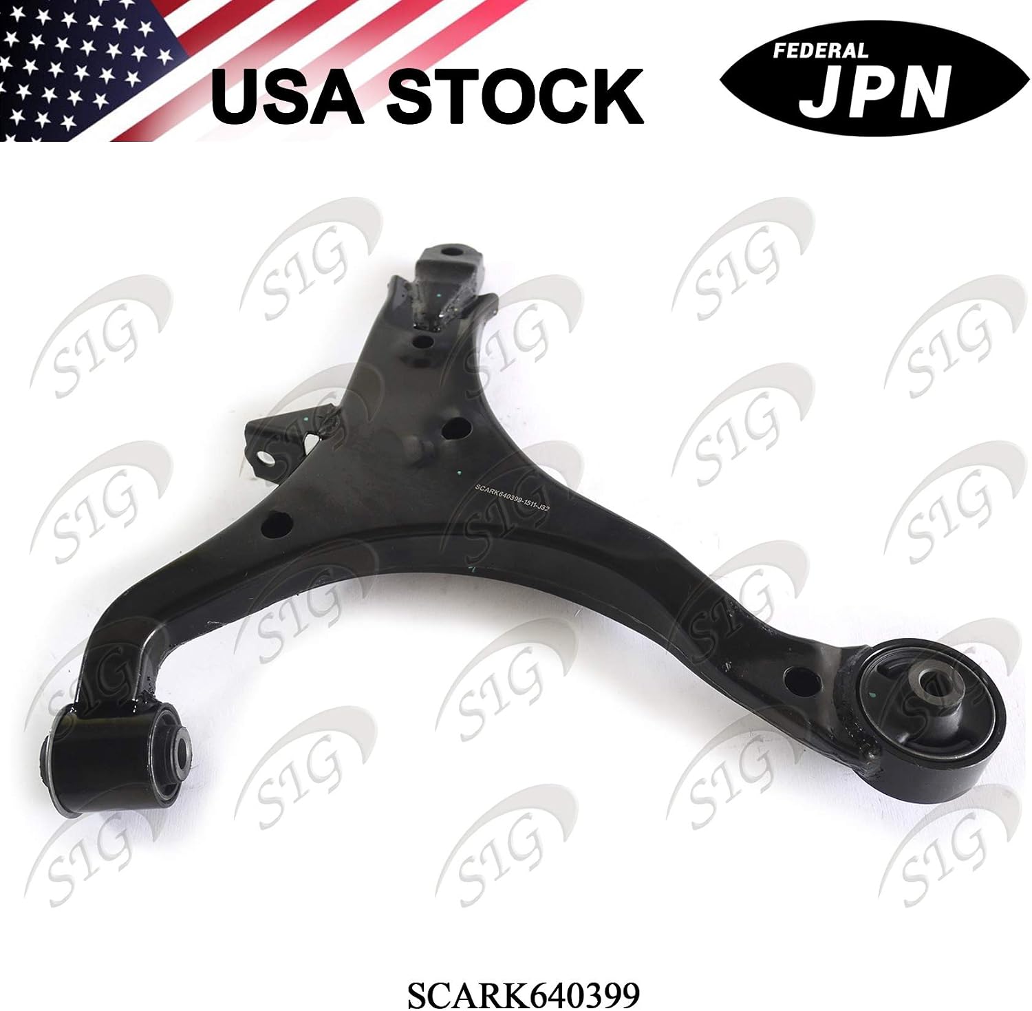 Front Right (Passenger Side) Lower Control Arm Compatible with Honda Model CR-V (Replacement# 51350S9AA02, RK640399) - SCARK640399