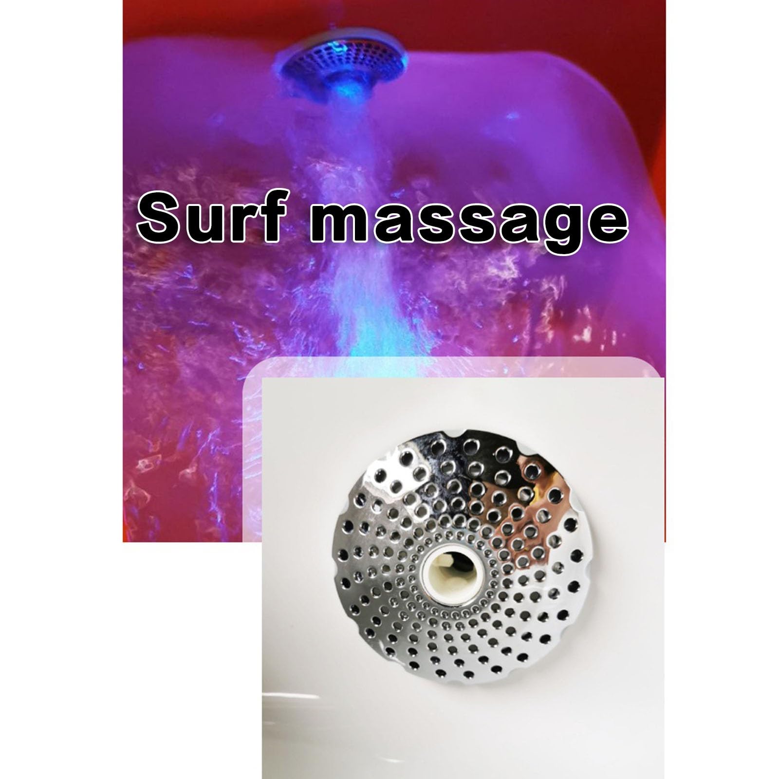 Acryl-Fußbad, Tragbare Fuß-Spa-Badewanne, Fußbäder Und Spas, Einstellbare Temperatur Mit Massage-Pediküre-Schüssel Für Die Spa-Behandlung Zu Hause(with Water Pump)
