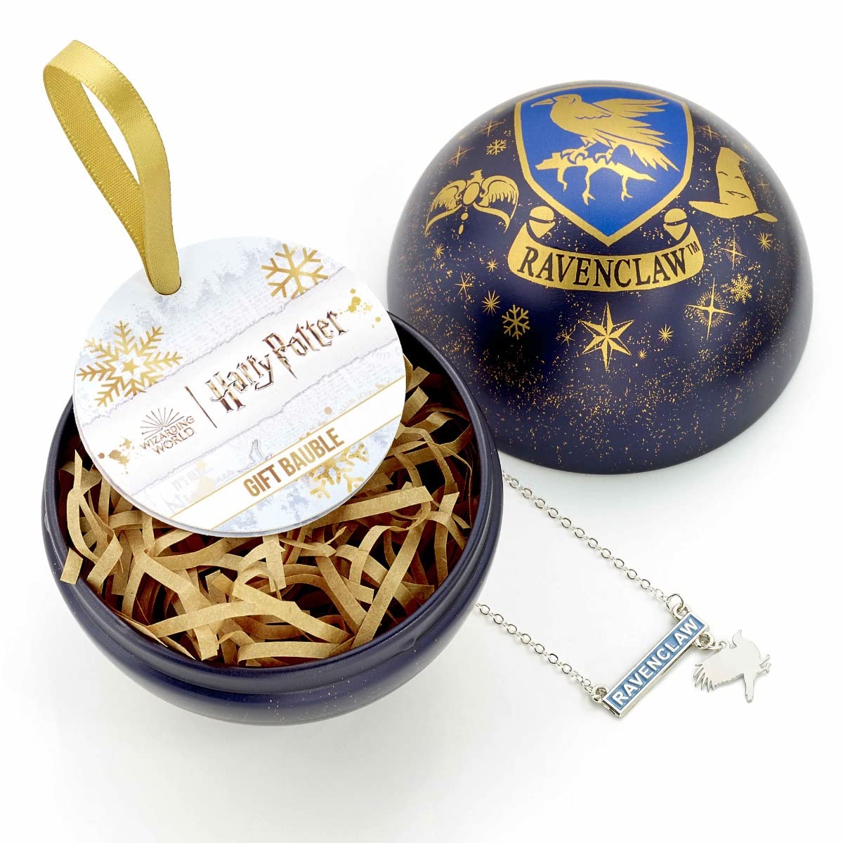 Official Harry Potter Ravenclaw Bauble with House Necklace