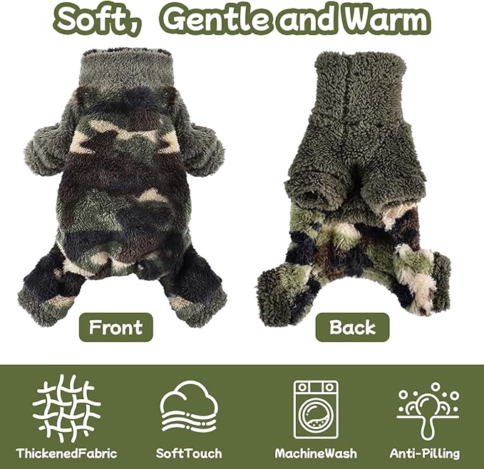 Pijama para Perro DaFuEn Camuflaje Militar Talla M miniatura 4