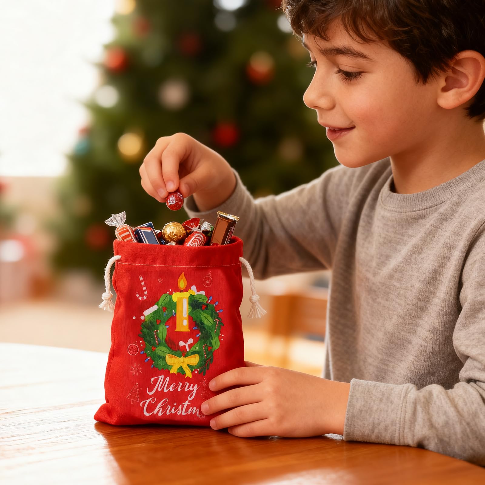 CNMTCCO Calendrier de l'Avent 24 pièces à remplir, calendrier de Noël