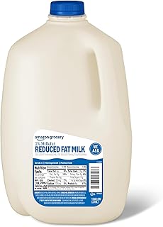 Amazon Grocery, 2% Milkfat, Reduced Fat Milk, 1 Gallon (Previously Amazon Fresh, Packaging May Vary)