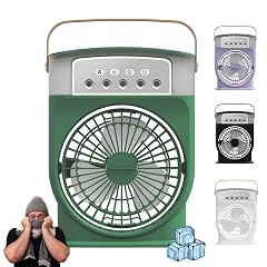 Portable Air Conditioners Personal Evaporative Air Cooler 3 Speeds Cool Mists Small Air Conditioner Fan Desktop Cooling Fan
