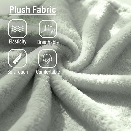 Miniatura 4 de Silla Lazy con otomana, silla moderna con reposapiés plegable, silla de acento de salón, cómoda silla de lectura (verde felpa)