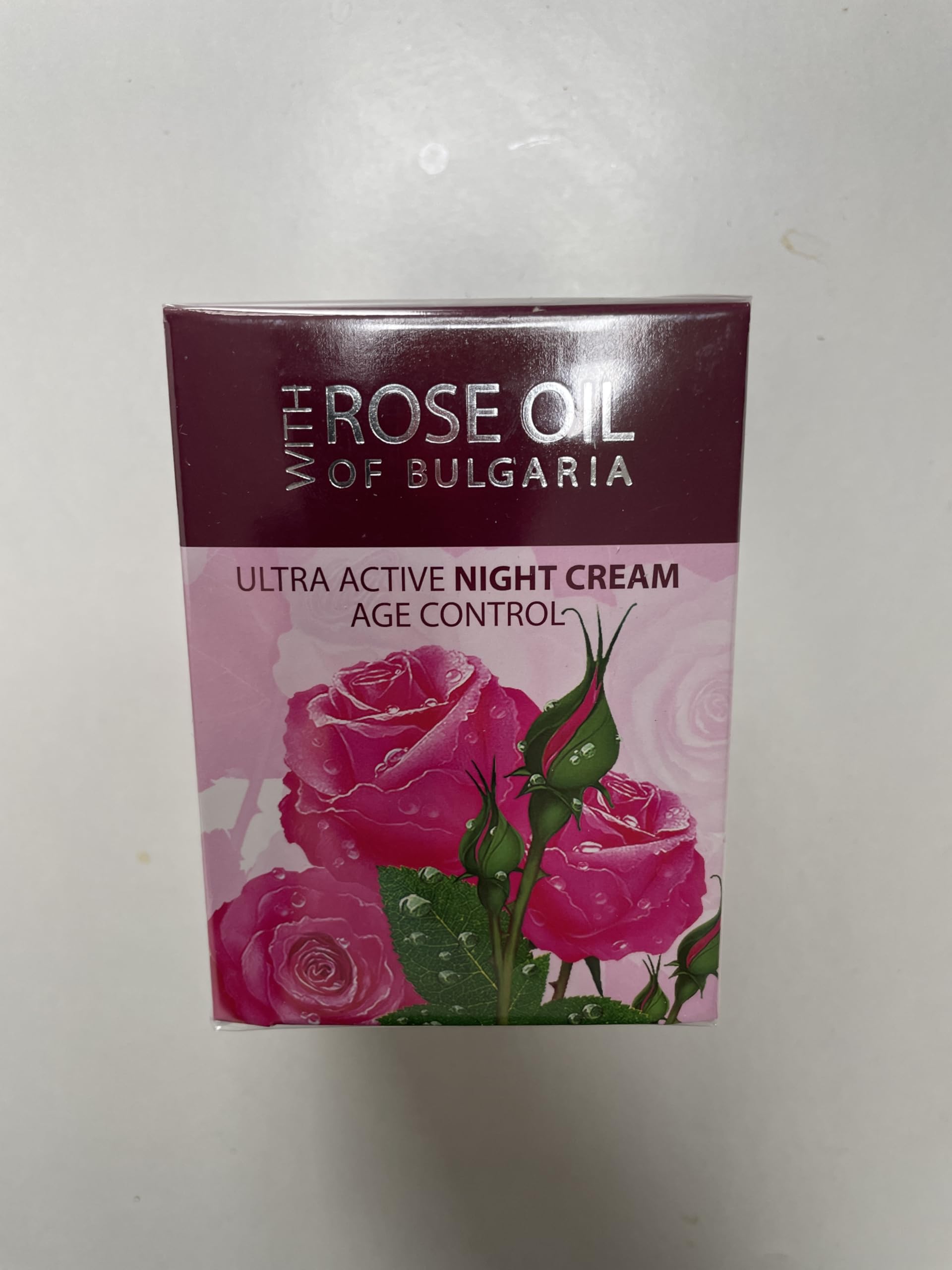 Regina Floris Age Control – bardzo aktywny krem na noc ze 100% czystym bułgarskim olejkiem różanym, 50 ml