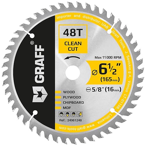 Miniatura 12 de Juego de hojas de sierra circular para amoladora angular de 4-1/2 pulgadas para madera, madera contrachapada, laminado, paneles de yeso, plástico,