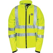 CAT mens Hi-vis Softshell Jacket