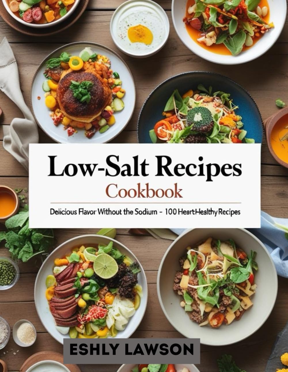 Low-Salt Recipes Cookbook: Delicious Flavor Without the Sodium – 100+Heart-Healthy Recipes