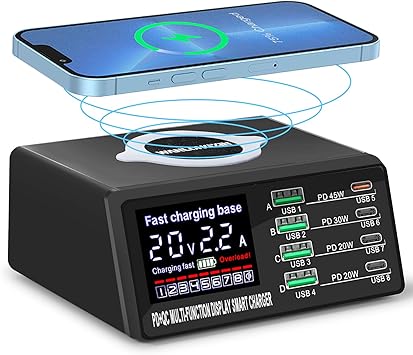 100W 8Port USB Charging Station
