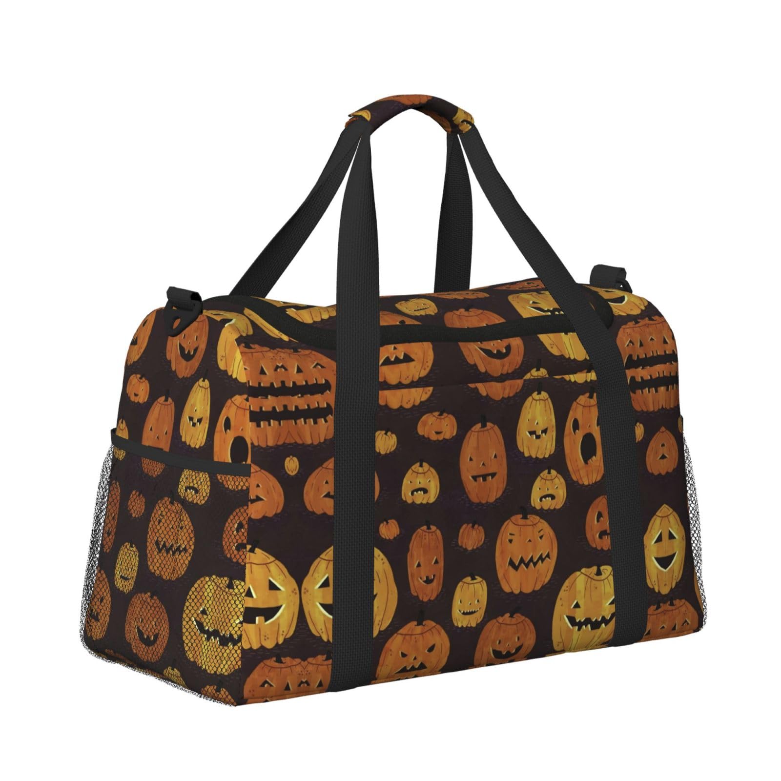 Halloween dynia torba na ramię kobiety mężczyźni podróżna torba crossbody torebka torba na ramię torebki robocze codzienna torba hobo