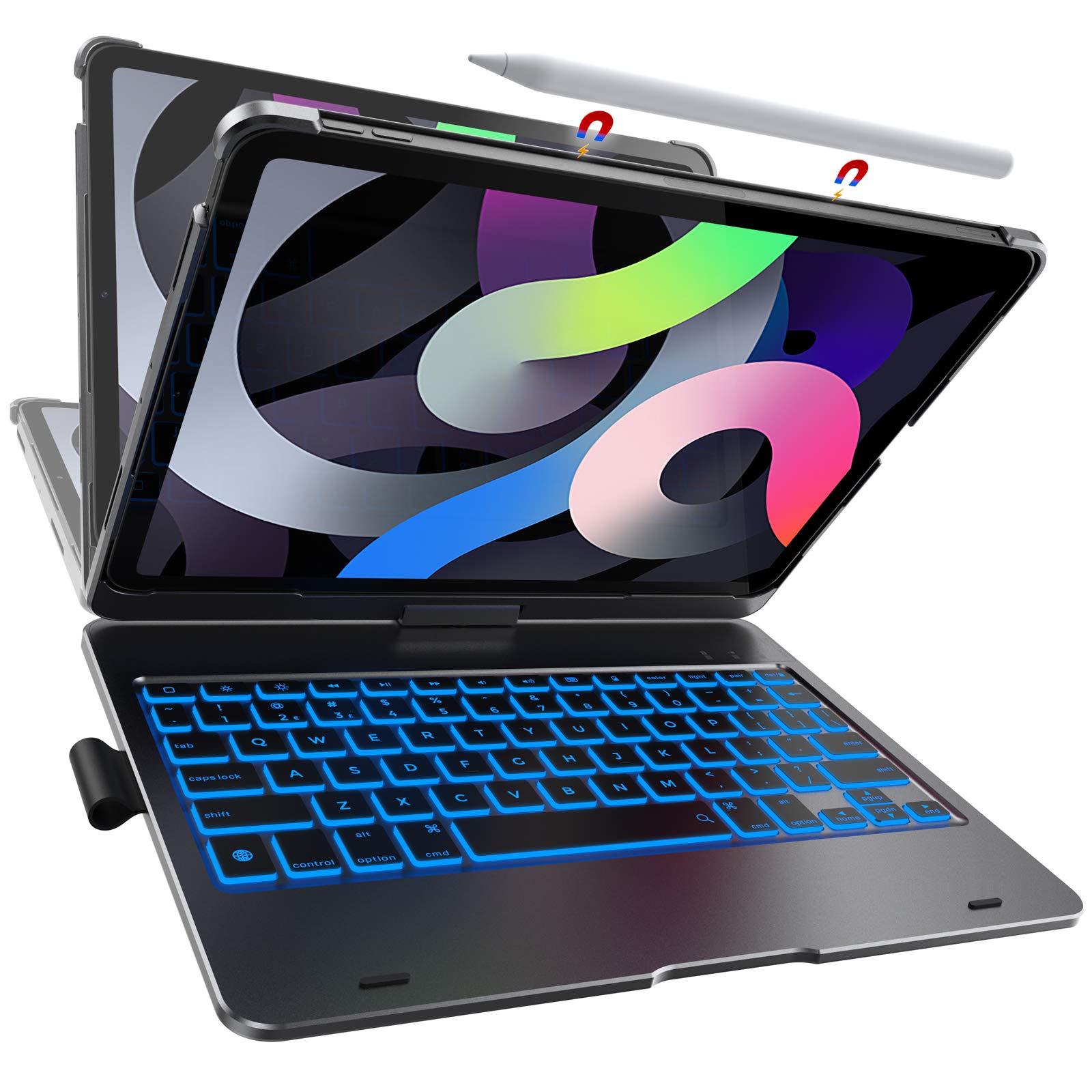 Amazon.co.jp: iPad キーボードケース タッチパッド付き iPad 10.8用